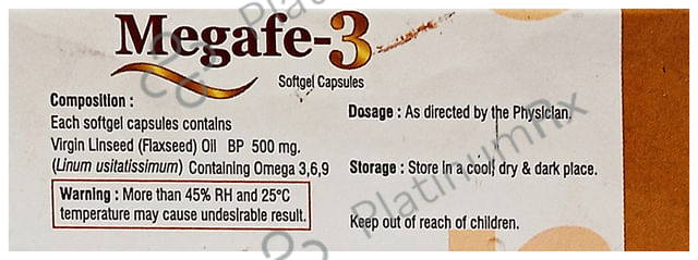 Megafe 3 Softgel Capsule 10 capsules