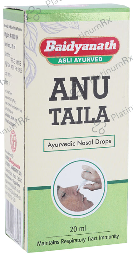 Baidyanath (Jhansi) Anu Taila Ayurvedic Nasal Drop