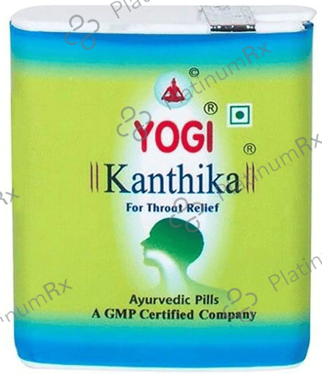 Yogi Kanthika Ayurvedic Pills for Throat Relief Tablets 70s