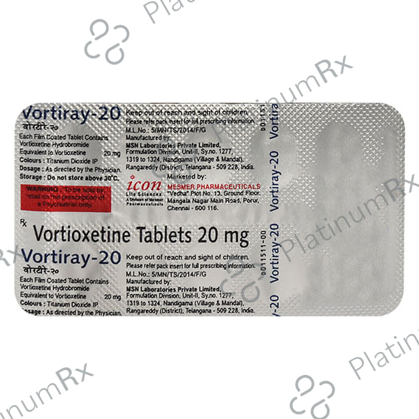 Vortiray 20mg Tablet 10s