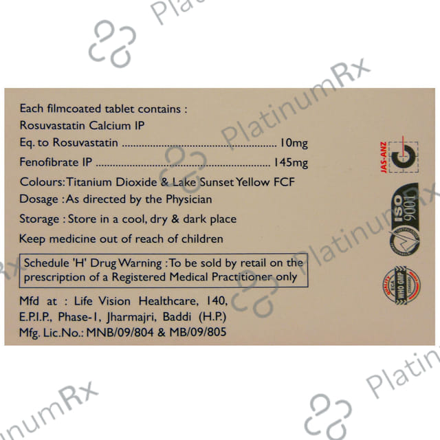 Rotin F 145mg/20mg Tablet