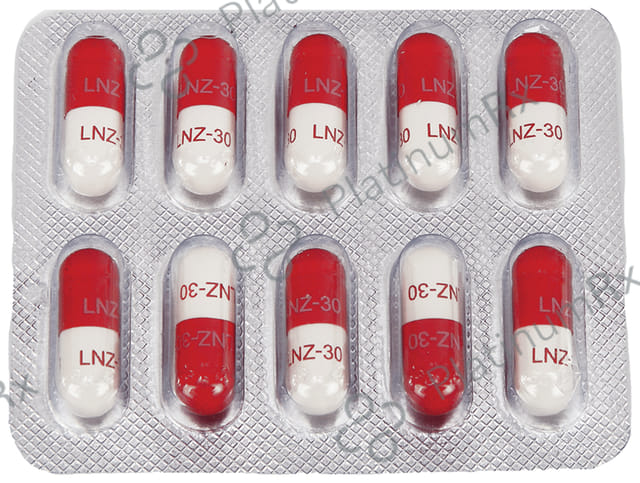 Lanzol 30mg Capsule 10s