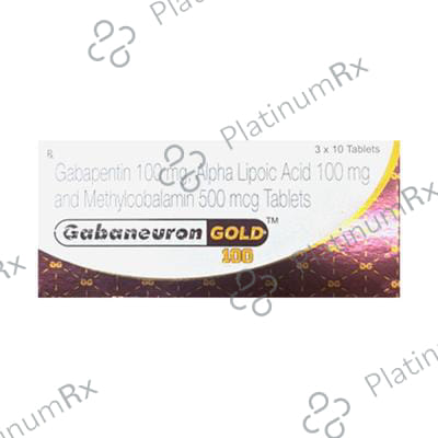Gabaneuron Gold 100mg Tablet