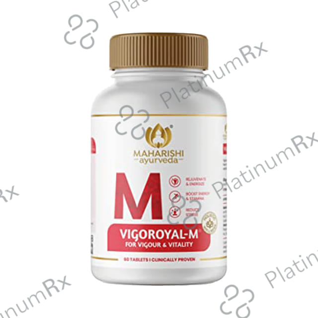Maharishi Ayurveda Vigoroyal-M Tablet - For Vigour & Vitality 60 tablets