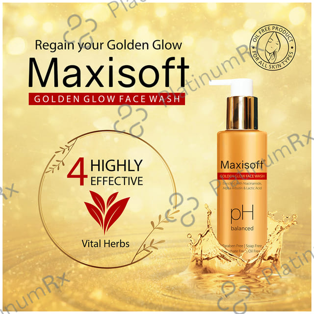 Maxisoft Golden Glow Face Wash