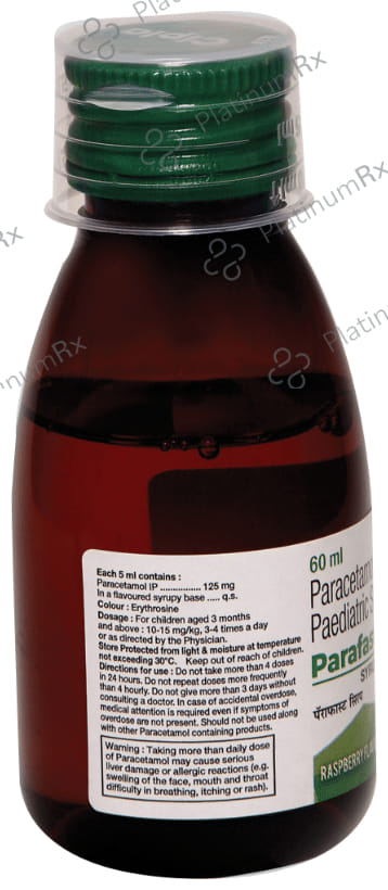 Parafast 125mg Syrup 60ml