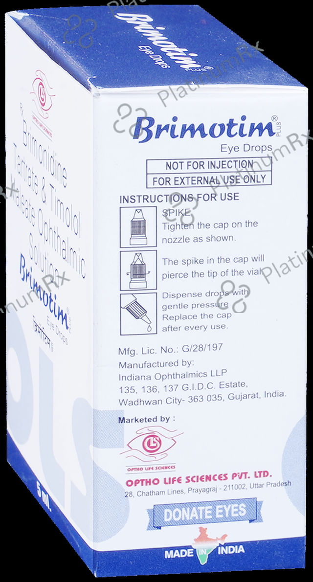 Brimotim Eye Drops 5ml