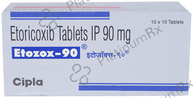 Etozox 90mg Tablet 10s