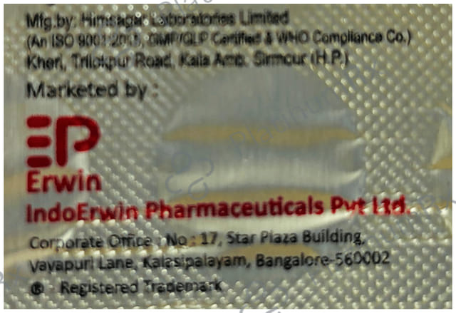 Ermofex 120/10mg Tablet 10s