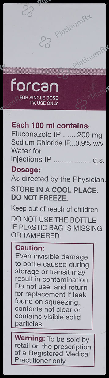 Forcan 200mg Infusion 100ml