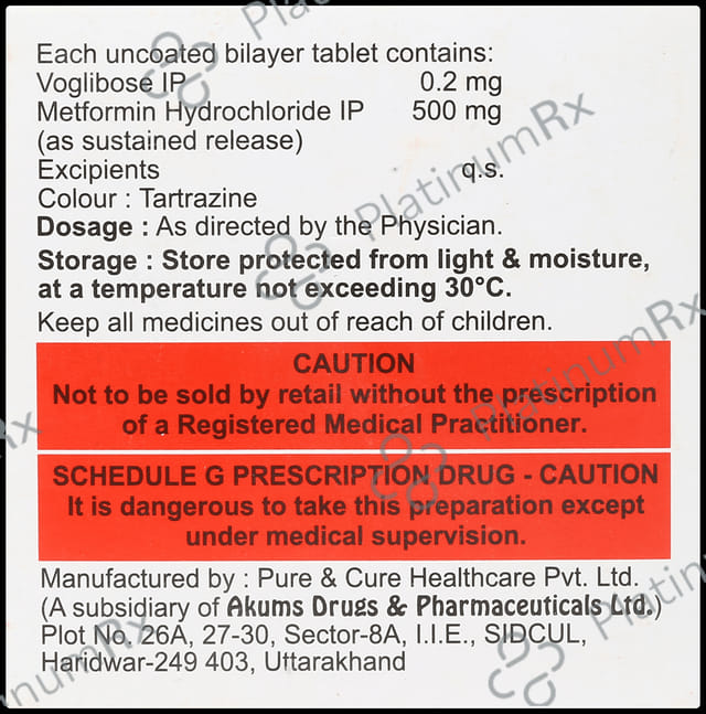 Vogligress-M 0.2 Tablet SR