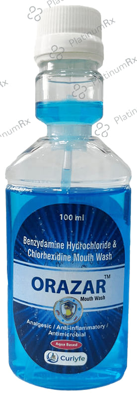 Orazar Mouth Wash Alcohol Free