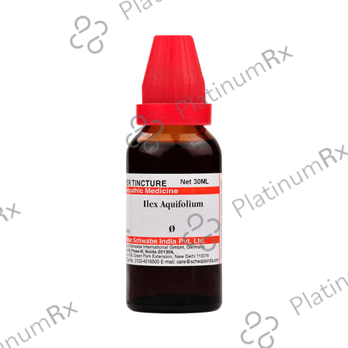 Dr Willmar Schwabe India Ilex Aquifolium Mother Tincture Q
