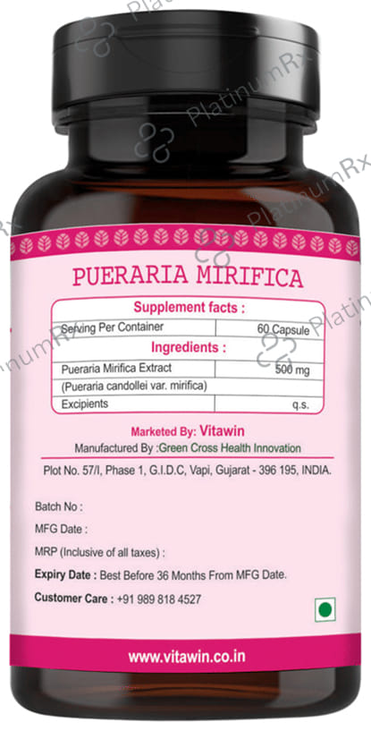 Vitawin Pueraria Mirifica Vegetarian Capsule