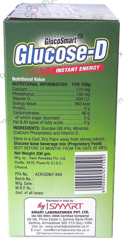 Glucosmart Glucose D Powder 100gm