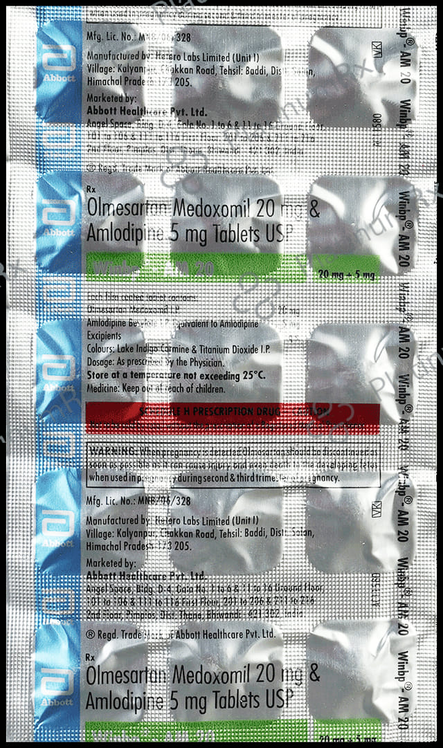 Winbp AM 5/20mg Tablet 15s