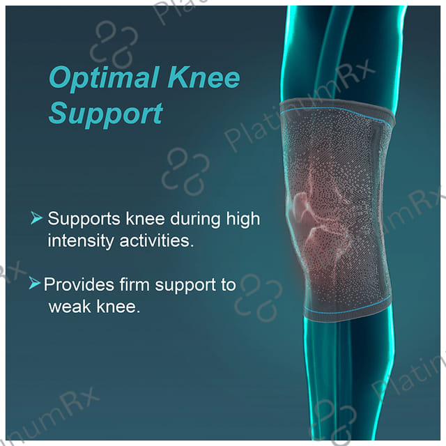 Tynor D 47 Knee Support Urbane Large Grey