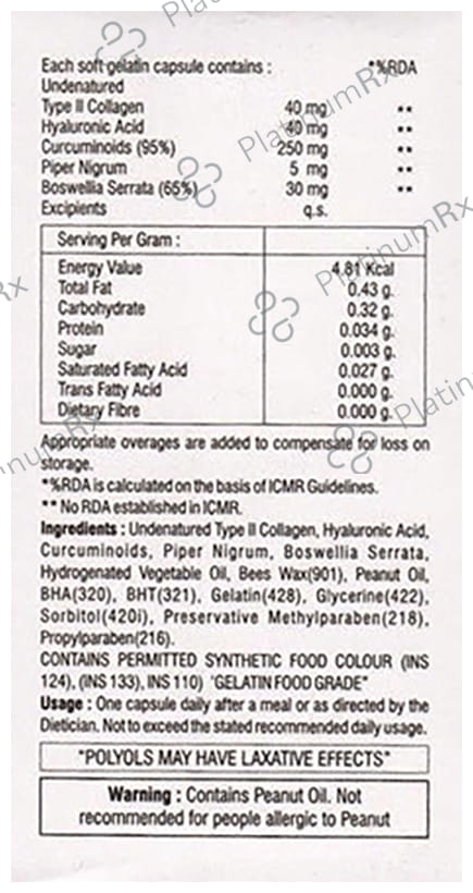 Jointking Forte Soft Gelatin Capsule 10s
