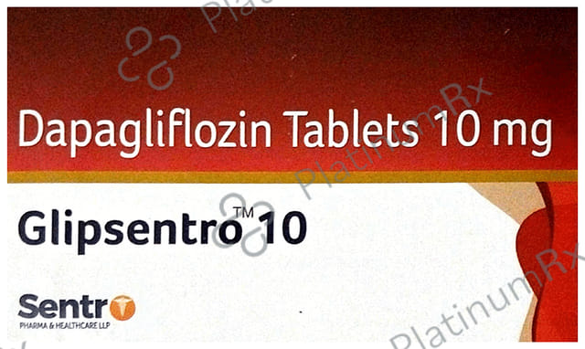 Glipsentro 10mg Tablet 15s