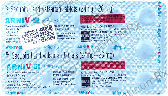 Arniv 24/26mg Tablet 15s