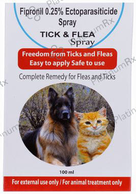 Tick & Flea Pet Spray 100ml