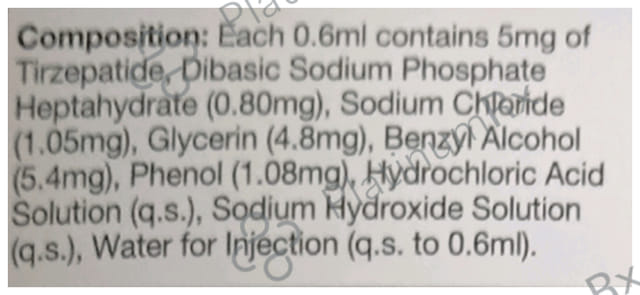 Mounjaro 5mg kwikPen 2.4ml
