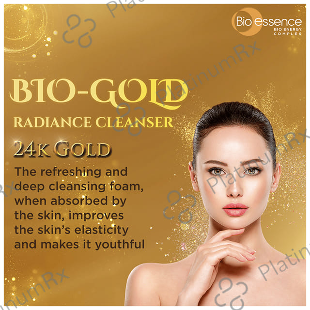 Bio essence Bio Gold 24K Gold Radiance Cleanser 100gm