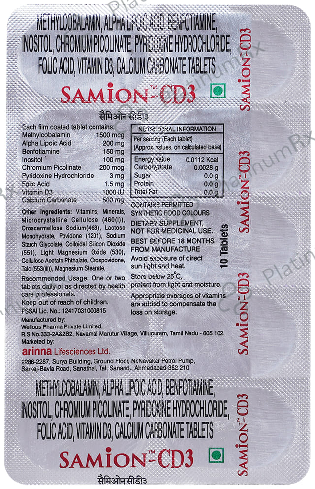 Samion-CD3 Tablet