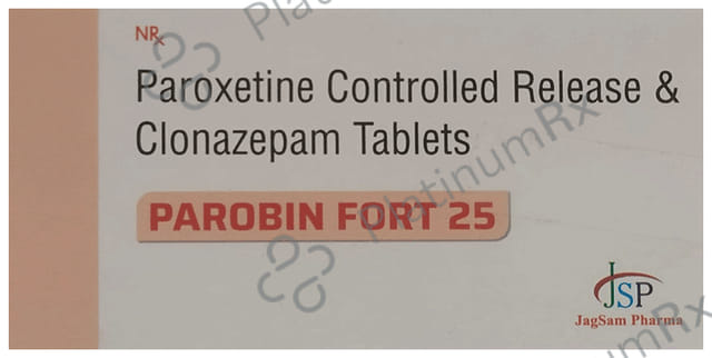 Parobin Fort 25/0.5mg Tablet 10s