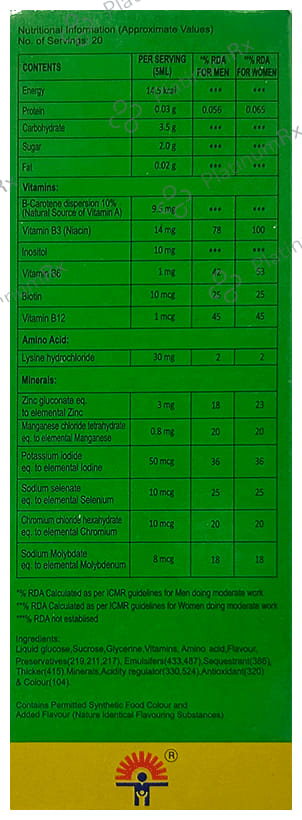 Sofzid NS Syrup 100 Syrup