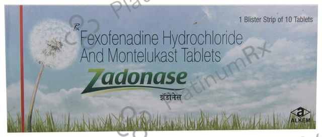 Zadonase 120/10mg Tablet 10s