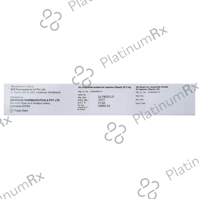 LHRH 22.5 Combipack Injection
