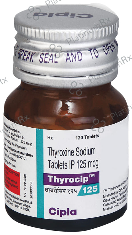Thyrocip 125 Tablet