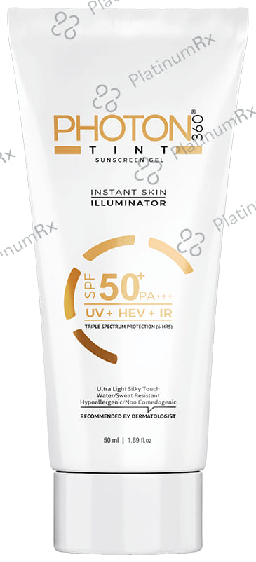 Photon 360 Tint SPF 50+ PA+++ Sunscreen Gel 50ml