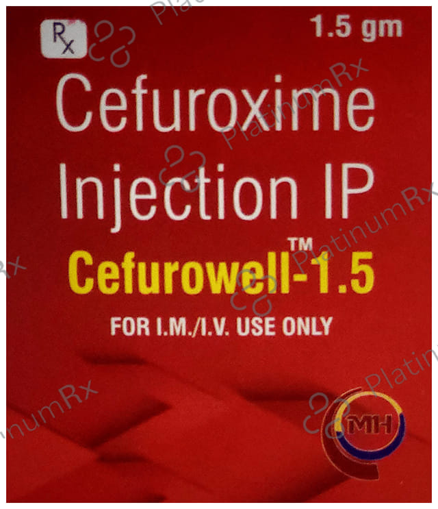 Cefurowell 1.5gm Injection 1s