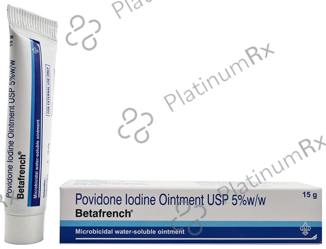 Betafrench 5% Ointment 15gm