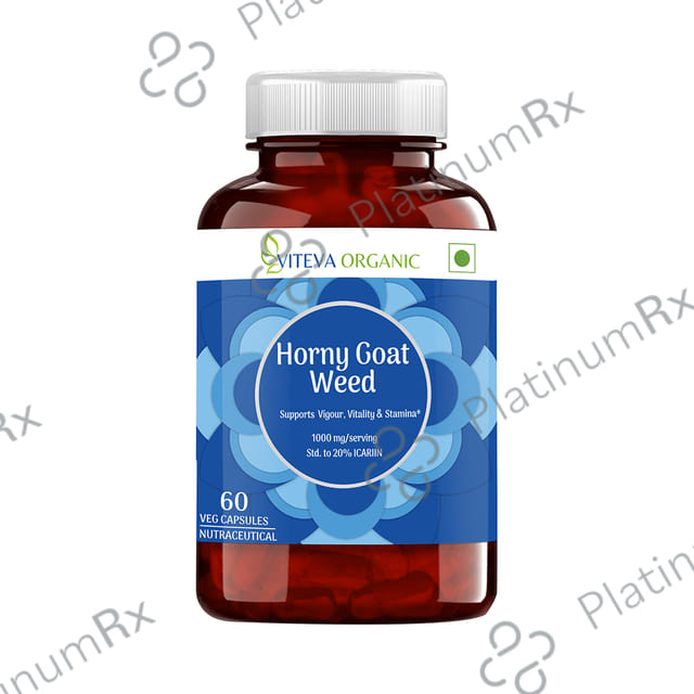 Viteva Organic Horny Goat Weed Veg Capsule