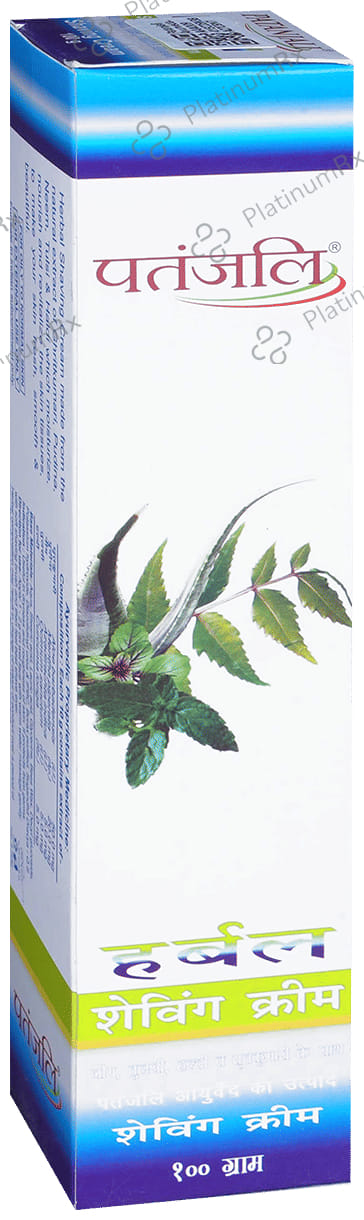 Patanjali Ayurveda Herbal Shaving Cream