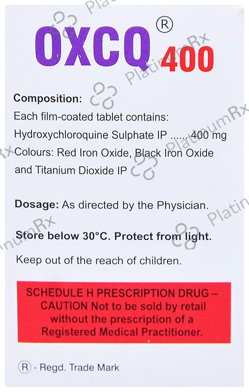 Oxcq 400mg Tablet 10s