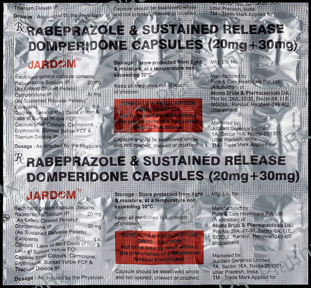 Jardom 30/20mg Capsule SR 15s