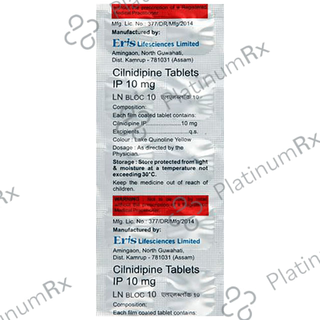 Lnbloc 10mg Tablet 15s