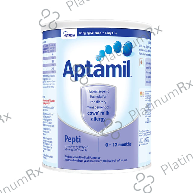 Aptamil Pepti Extensively Hydrolysed (0 to12 Months) Powder 400gm
