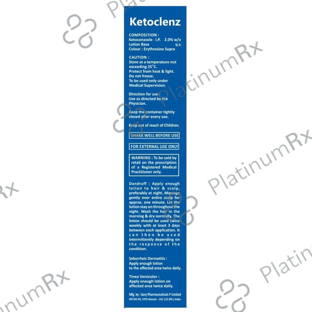 Ketoclenz Stay-On Lotion