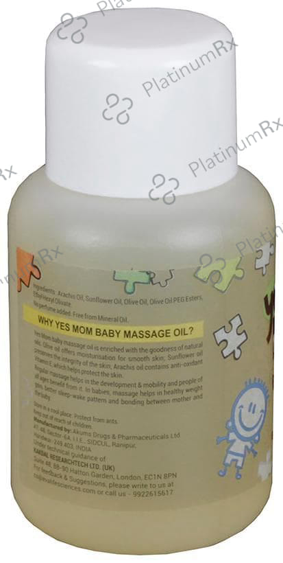 Yes Mom Baby Massage Oil