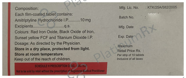 Sarotena 10mg Tablet