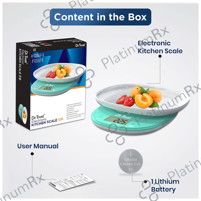 Dr Trust Electronic Kitchen Scale 518