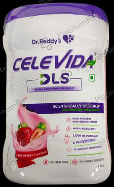 Dr Reddys Celevida DLS Powder Flavour Strawberry 400gm