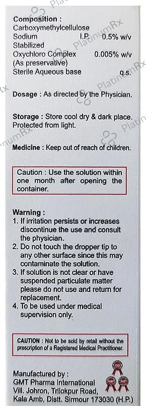 Tear-One Lubricant Eye Drop