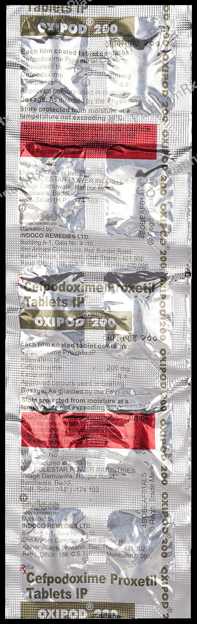 Oxipod 200mg Tablet 10s