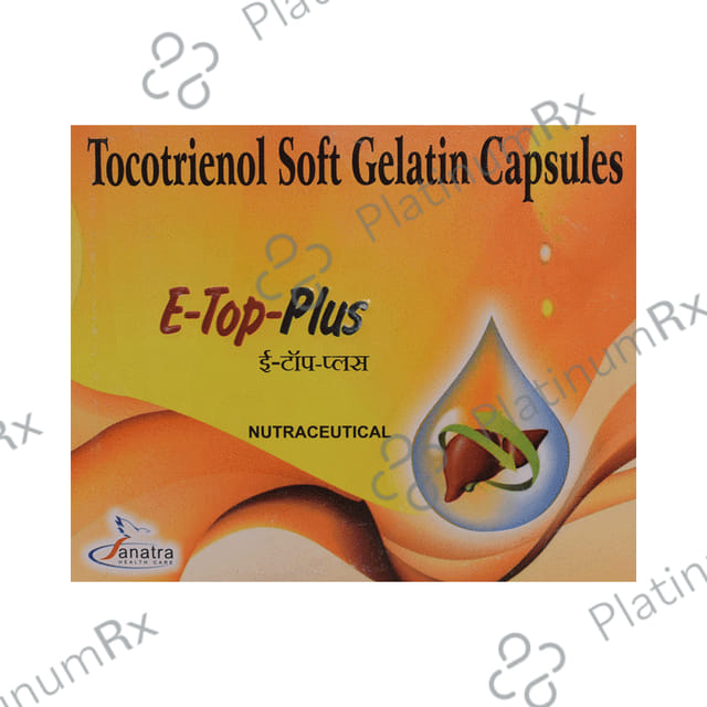 E Top Plus Soft Gelatin Capsule 10s